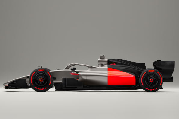 Audi unveils design for Formula 1