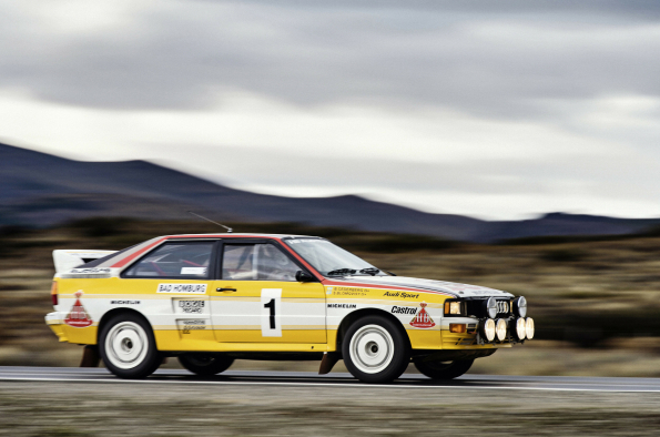  Audi quattro A2, Group B, model year 1983