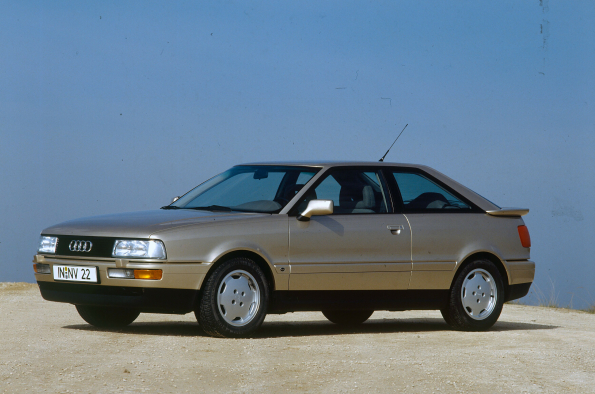  Audi Coupé 2.3E (B3), model year 1989