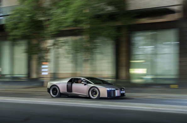Audi Nuvolari arrives in London