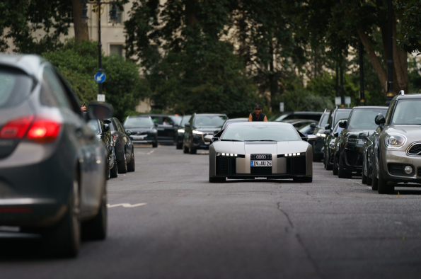 Audi Nuvolari arrives in London