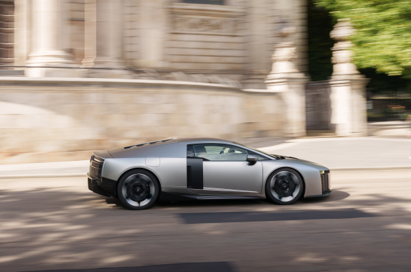 Audi Nuvolari arrives in London