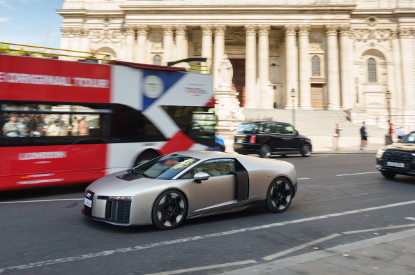 Audi Nuvolari arrives in London