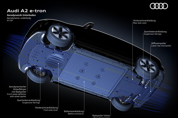 Audi A2 e-tron - illustration